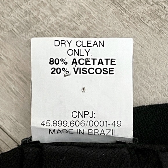 Tufi Duek Little Black Dress US 6 Sleeveless Ruffle V-Neck Mini Cocktail Prom - Picture 9 of 9